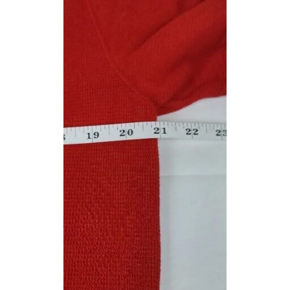 Polo Ralph Lauren Thermal Shirt Mens XL. 3‎ Button Red Short Sleeve.